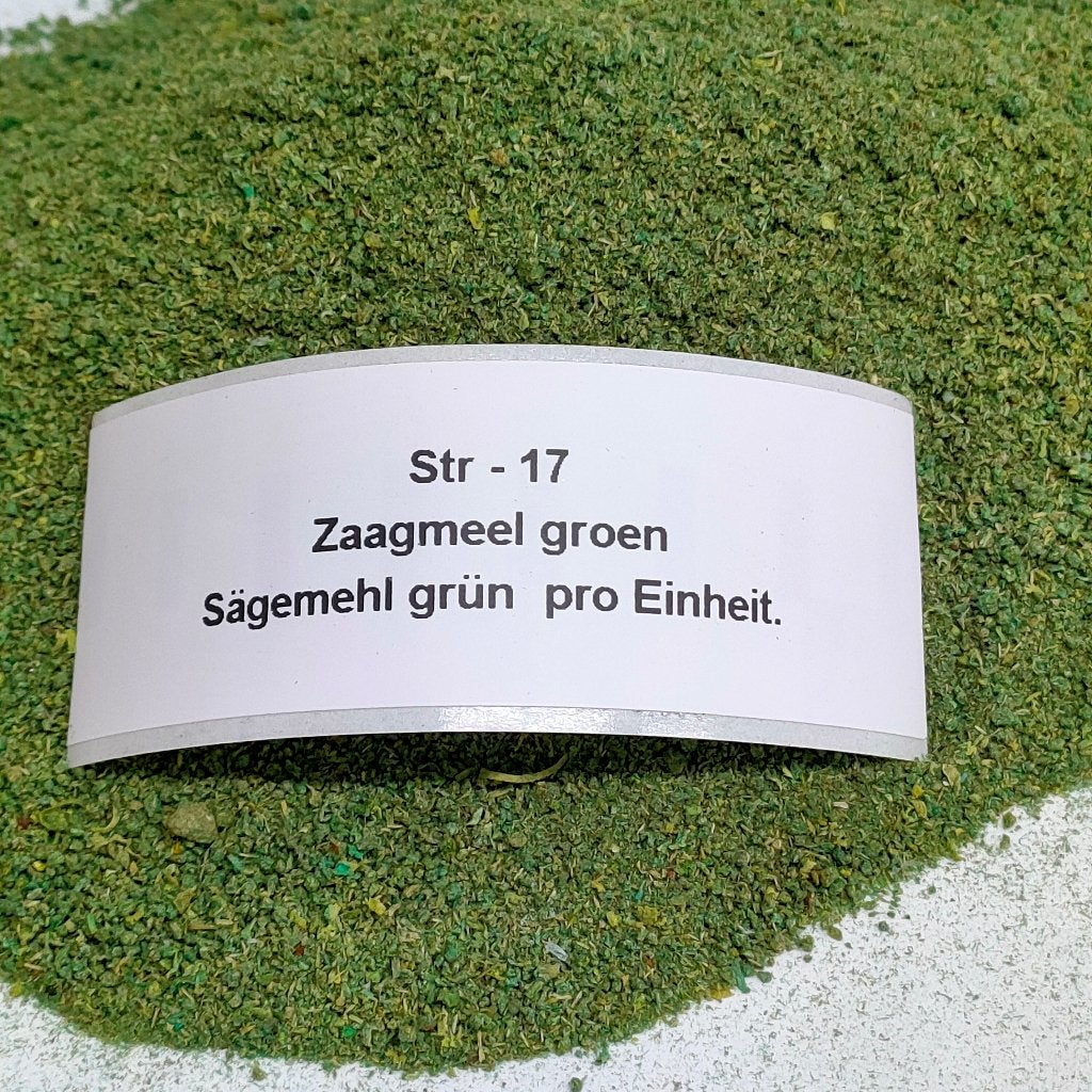 modeltrein Str – 17 Zaagmeel gekleurd Groen, Overige merken, Gelijkstroom, Natuur, Nieuw