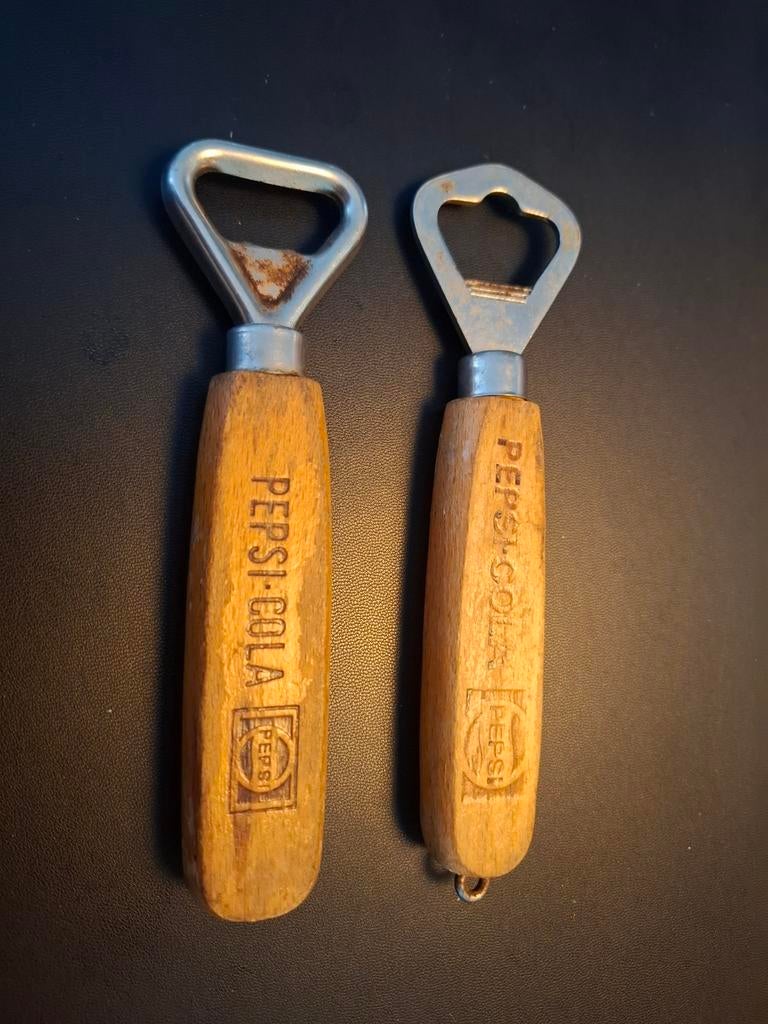 Twee vintage Pepso Cola flesje openers, Ophalen of Verzenden, Gebruikt