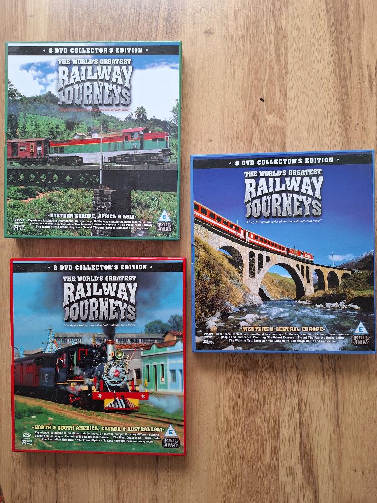 Railway journeys, Gebruikt, Alle leeftijden, Boxset, Ophalen of Verzenden