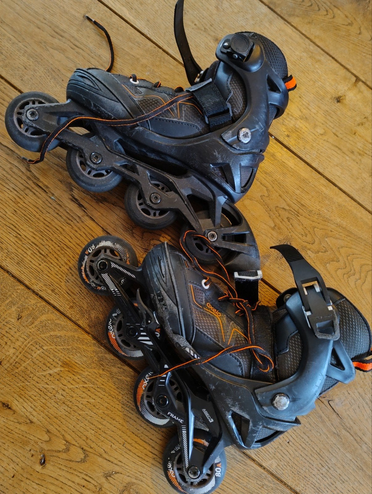 skates 32 35 oxelo, Ophalen, Gebruikt