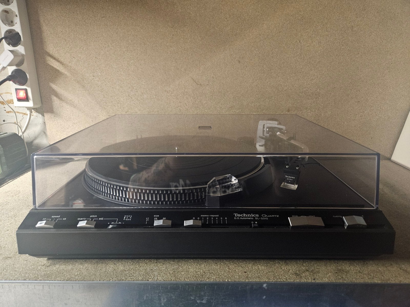 Technics SL-5310 gereviseerde platenspeler + handleiding, Ophalen, Automatisch, Refurbished, Platenspeler