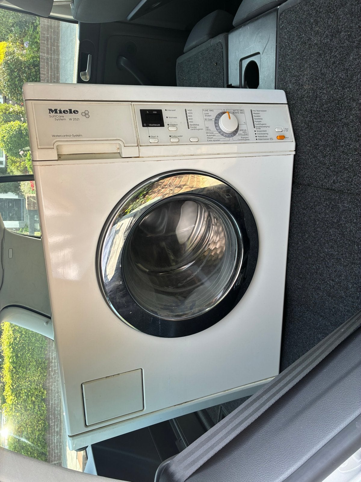 Miele W 2521 SoftCare System Wasmachine, Witgoed en Apparatuur, Ophalen, Gebruikt, Voorlader, Wolwasprogramma