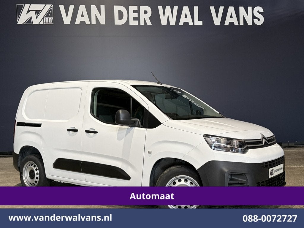 Citroën Berlingo 1.2 PureTech 130pk Automaat Benzine L1H1 E, Auto's, Bestelauto's, Gebruikt, 1199 cc, Citroën, Wit