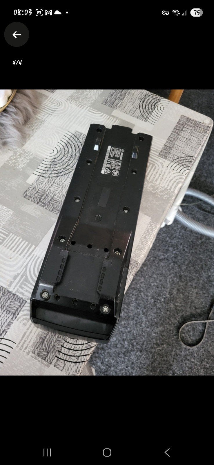 Bosch PowerPack 500 fietsaccu, Fietsen en Brommers, Fietsaccessoires | Fietsaccu's, Ophalen of Verzenden, Gebruikt