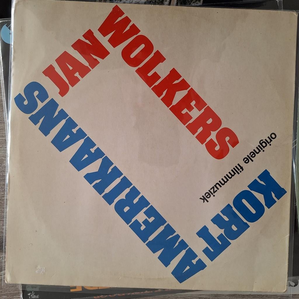 Jan Wolkers - Kort Amerikaans (Originele Filmmusiek) LP, Cd's en Dvd's, Ophalen of Verzenden, 1970 - 1979, Gebruikt, 12 inch