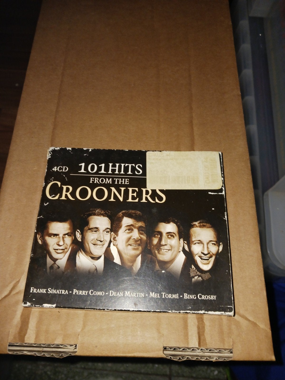 101 Hits from the Crooners - 4CD Boxset, Gebruikt, Boxset, Pop, Ophalen of Verzenden