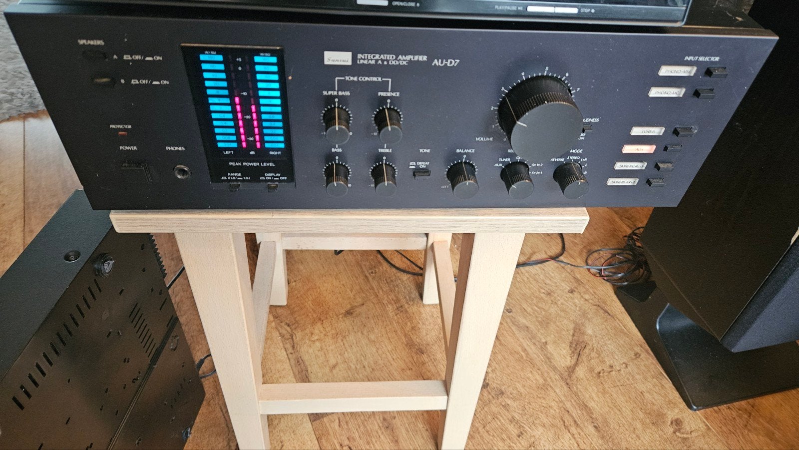 Sansui AU-D7 Geïntegreerde Versterker - lees beschrijving, Overige merken, Gebruikt, Ophalen of Verzenden, 120 watt of meer