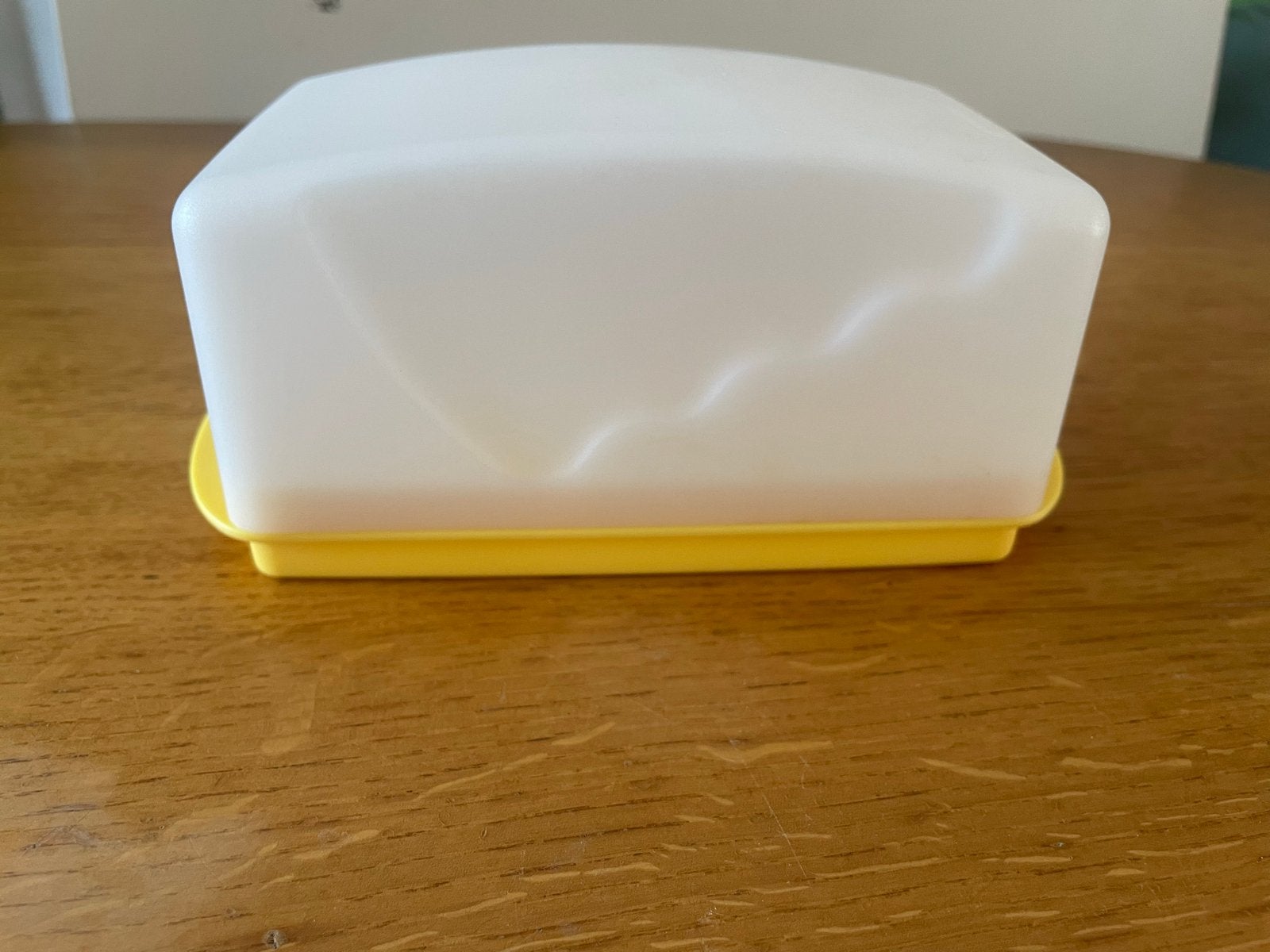 Nieuw Tupperware botervlootje - Geel/Wit, Botervloot, Geel, Nieuw, Ophalen of Verzenden