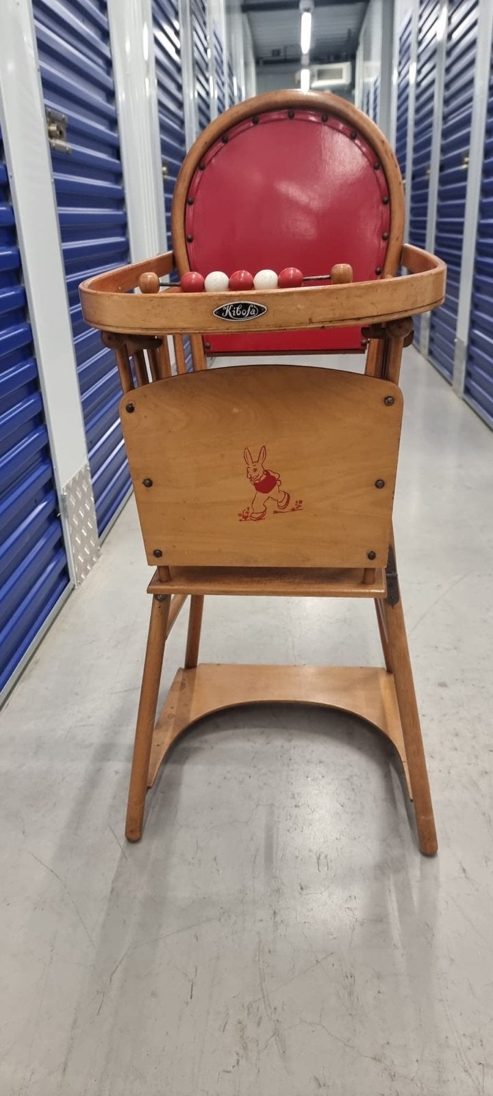 Vintage Houten Kinderstoel - Kicoja Konijn, Ophalen, Gebruikt, Overige typen