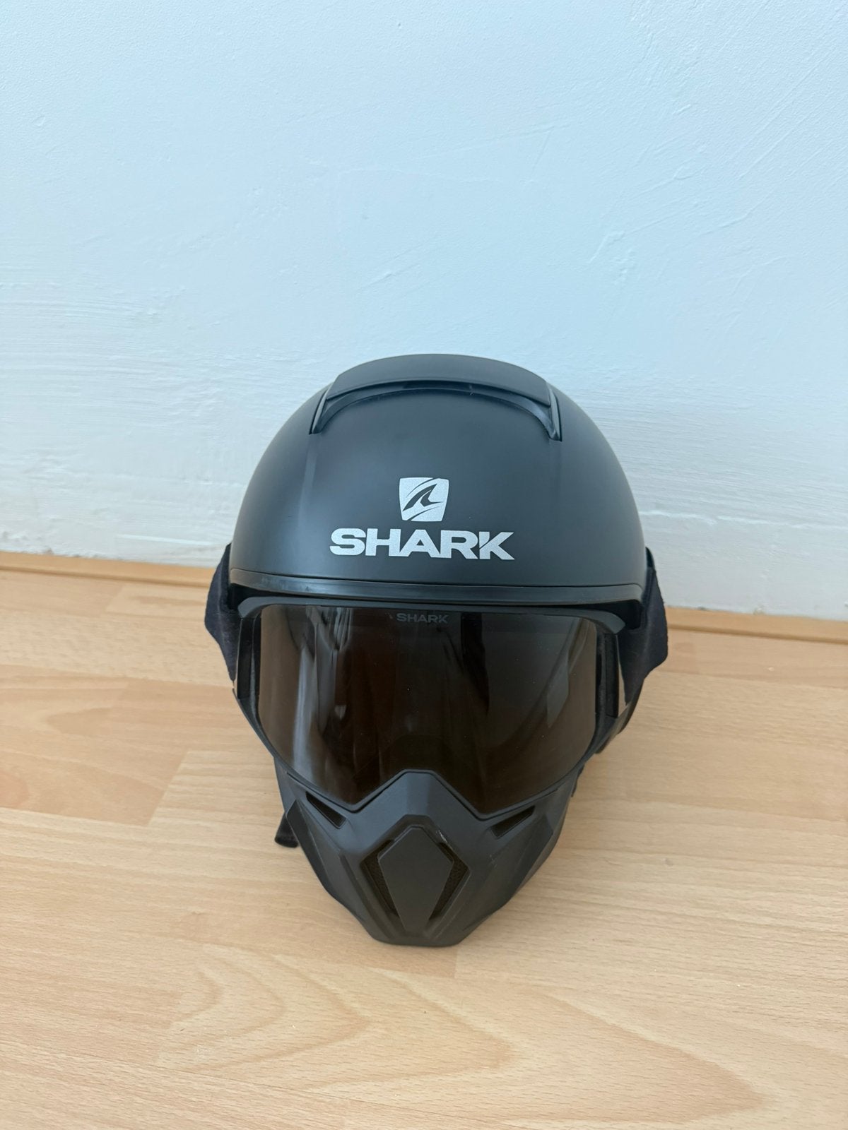 Shark Street Drak Matt Black, Ophalen, M, Jethelm, Shark