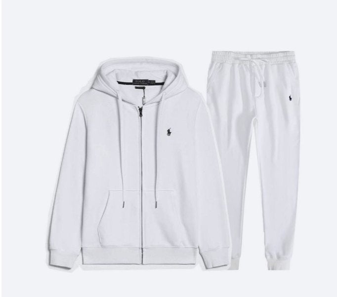 ralph lauren tracksuit white, Kleding | Heren, Heren-kledingpakketten, Verzenden, Zo goed als nieuw, Maat 46 (S) of kleiner
