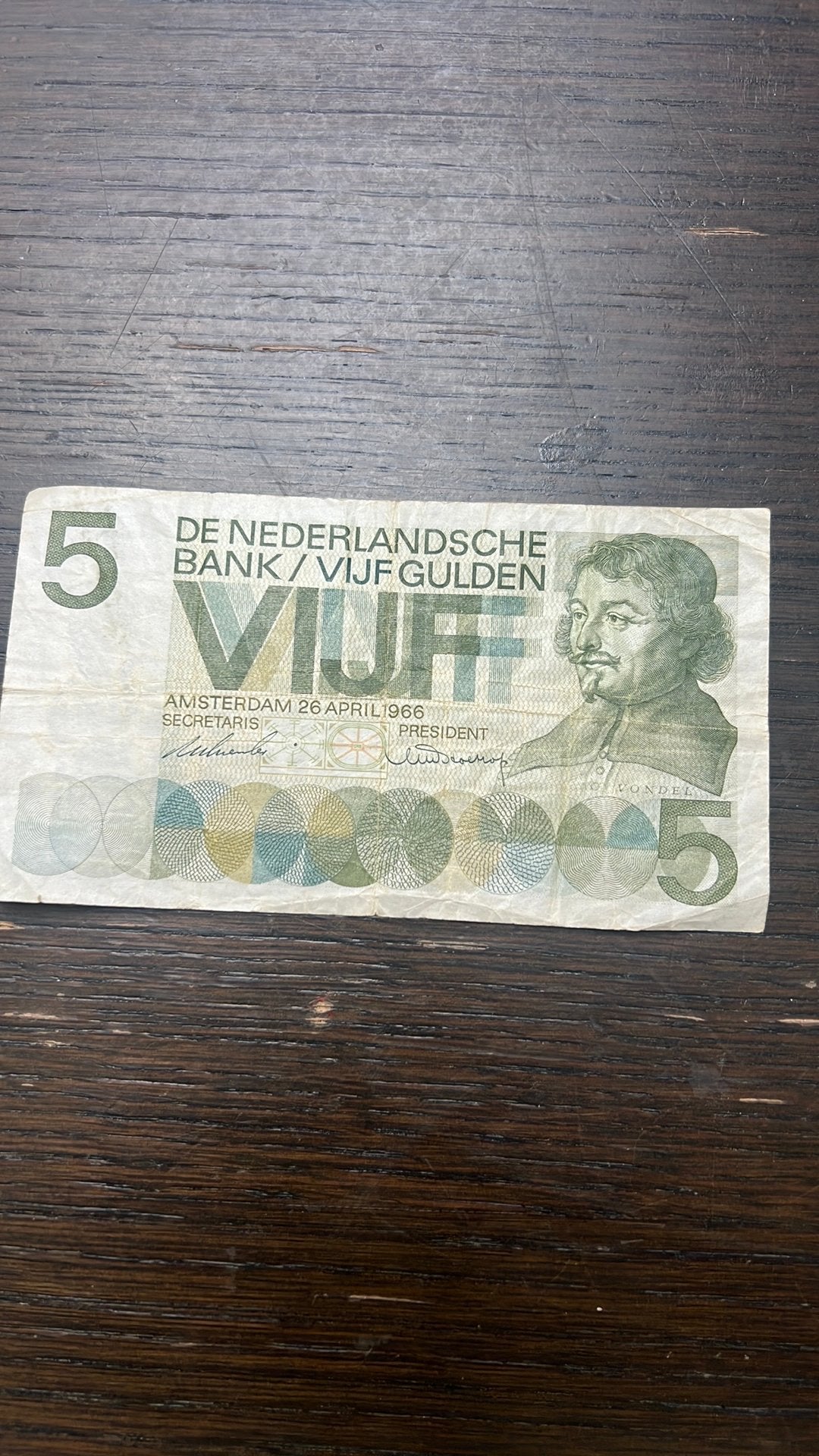 Oud papier geld, Ophalen of Verzenden, 1000 gulden, Los biljet