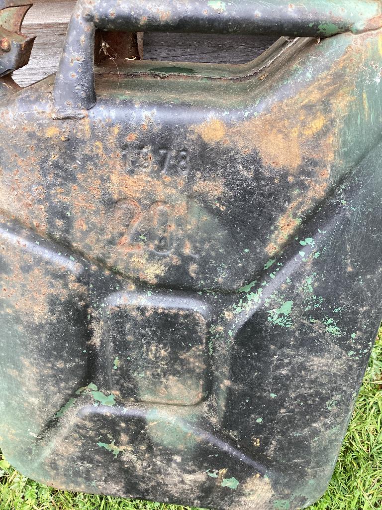 Leger Jerrycan, Verzamelen, Ophalen, Landmacht, Nederland