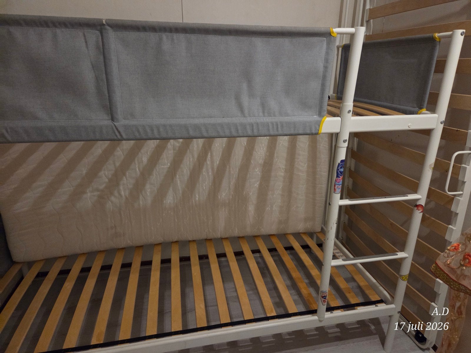 Ikea Stapelbed met Onderbed - Ideaal voor Kinderkamers, Ophalen, Gebruikt, 90 cm, 160 tot 180 cm