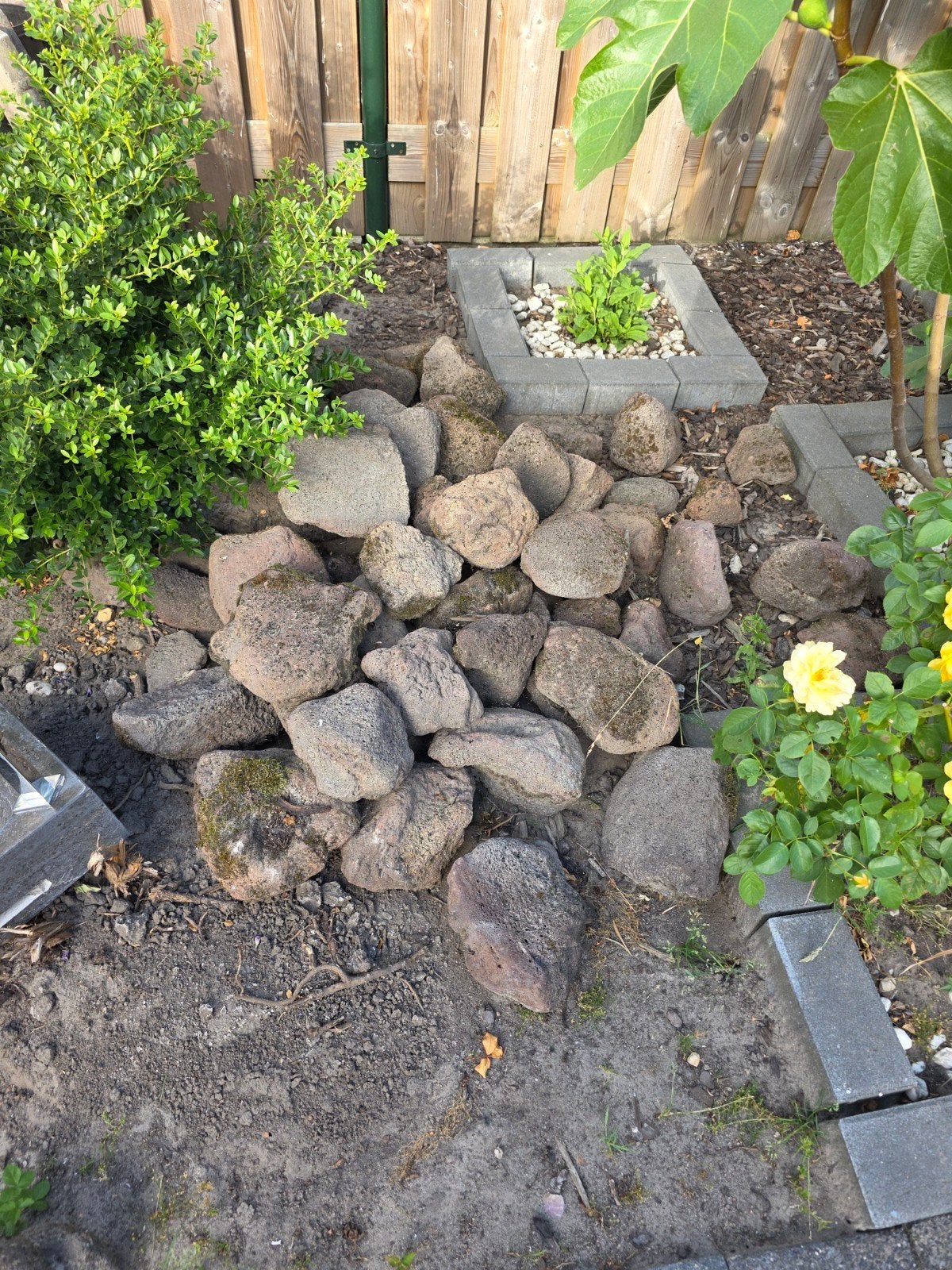 Lavastenen ideaal voor vijver of tuin, Tuin en Terras, Zand, Ophalen, Gebruikt, Overige typen