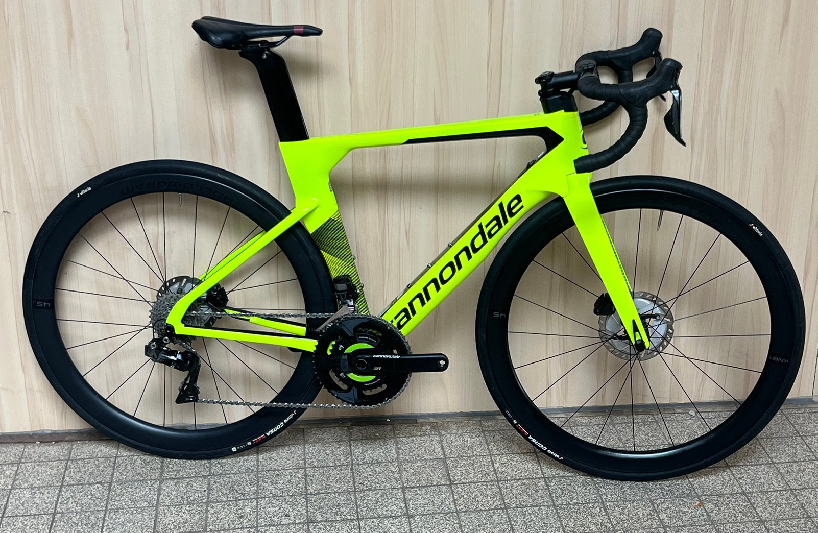 Cannondale SystemSix – Dura-Ace Di2 | Power2Max powermeter, Fietsen en Brommers, Fietsen | Racefietsen, 28 inch, Carbon, Zo goed als nieuw