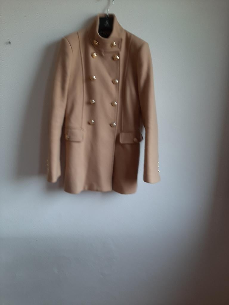 Zara Manteco zomer jas maat XS  camel  kleur, Overige kleuren, Zara, Ophalen of Verzenden, Maat 34 (XS) of kleiner