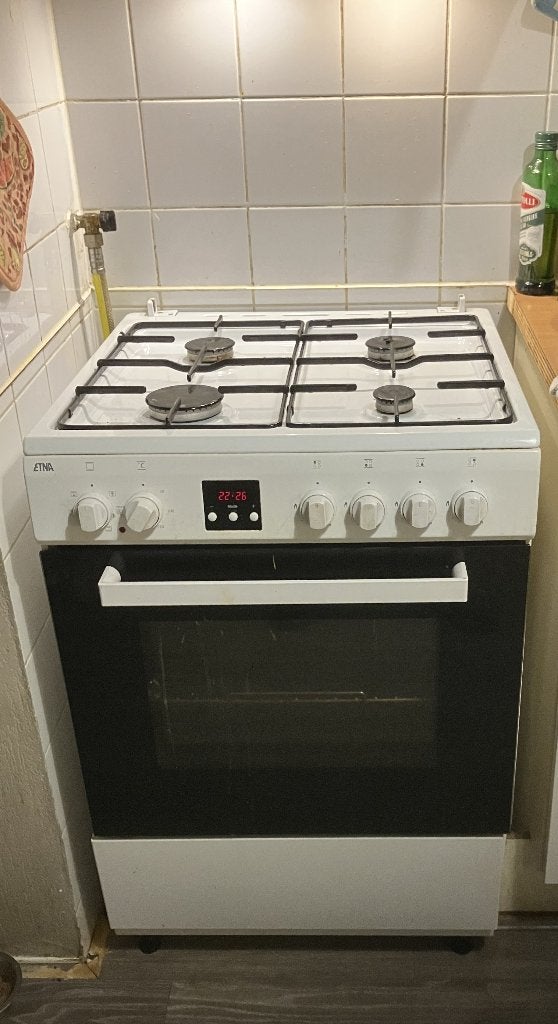 GASFORNUIS ETNA, Witgoed en Apparatuur, Ophalen, Minder dan 85 cm, Grill, 4 kookzones