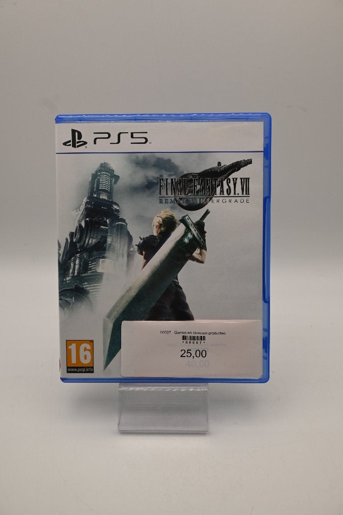 Final Fantasy VII Remake Intergrade PS5, Ophalen of Verzenden, Zo goed als nieuw, Support@square-enix.com, Role Playing Game (Rpg)