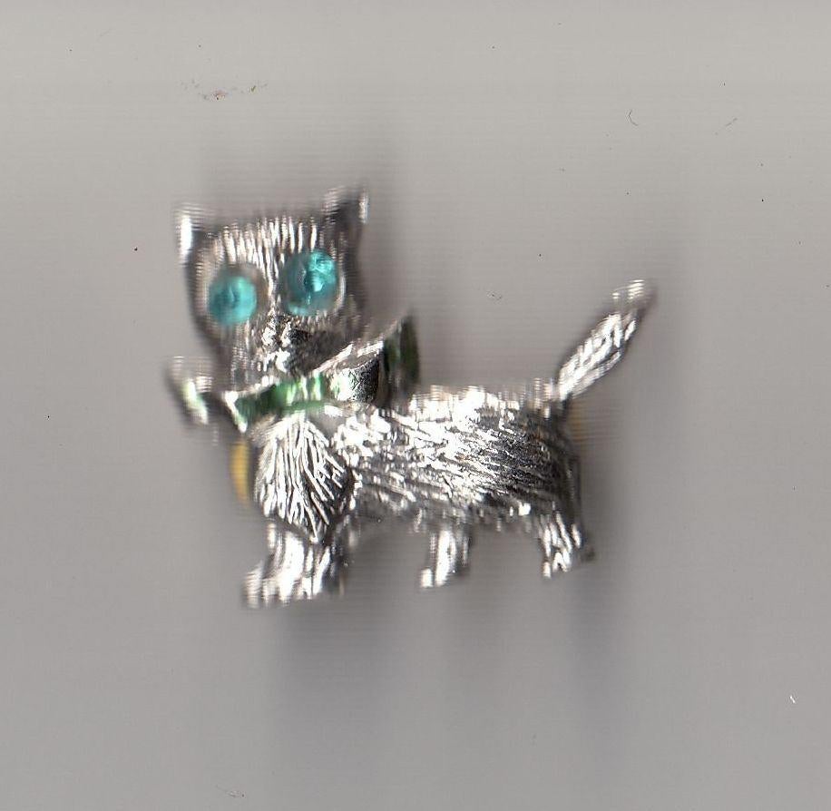 Poes Kat broche, Gebruikt, Niet vindbaar, Niet vindbaar, Speldje of Pin