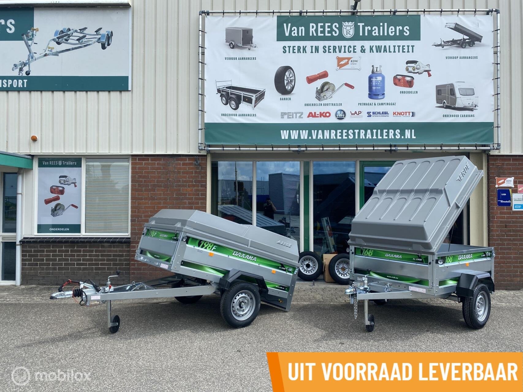 BAGAGEWAGEN DAXARA 198F NIEUW VOORRAAD, Auto diversen, Aanhangers en Bagagewagens, Nieuw