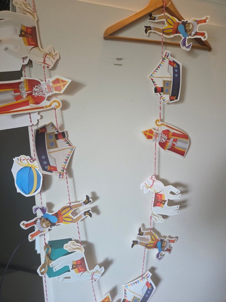Sinterklaas versiering, Ophalen of Verzenden, Zo goed als nieuw
