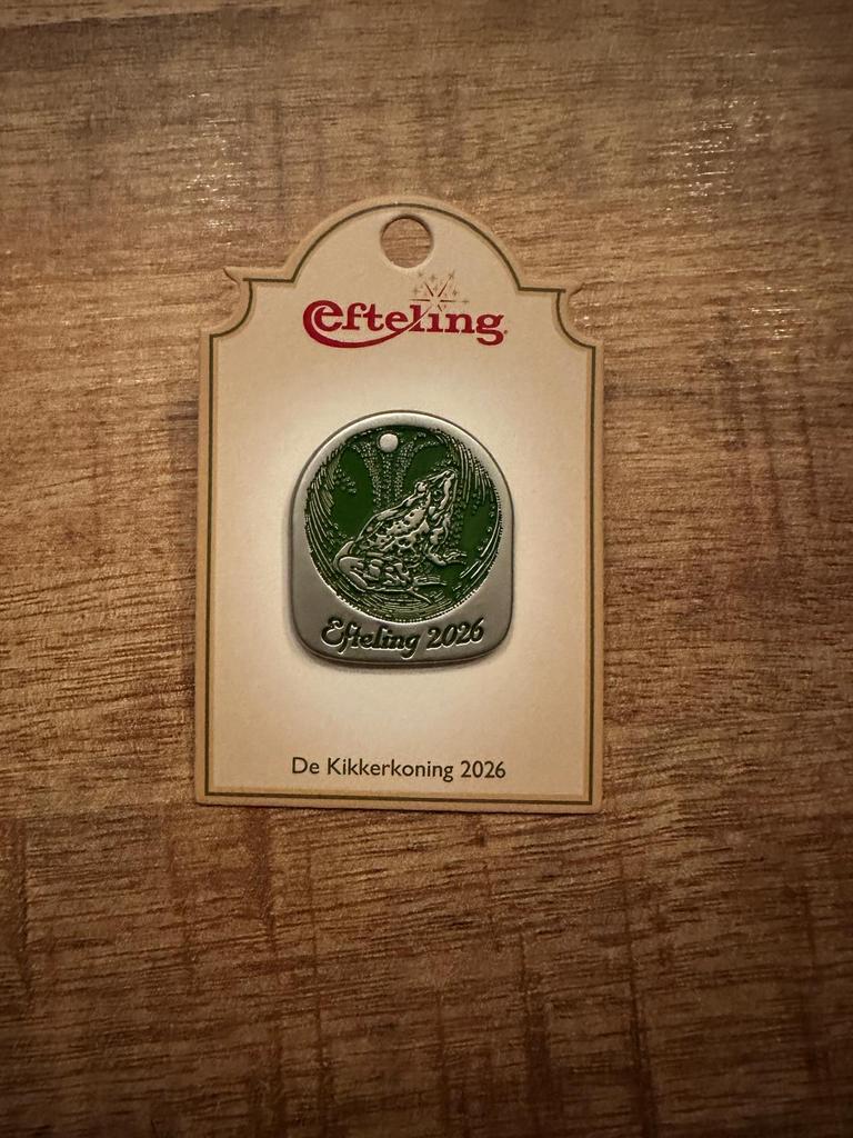 Efteling jaarpin 2026, Verzamelen, Efteling, Ophalen of Verzenden, Nieuw, Overige typen