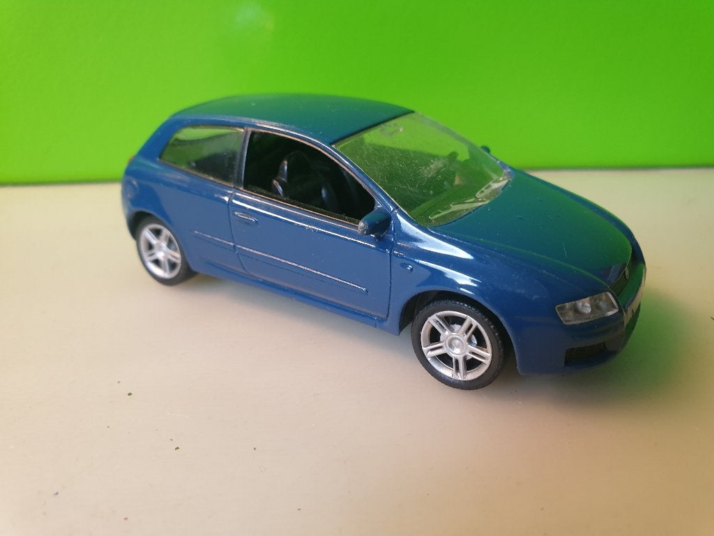 Norev - Fiat Stilo [blauw] 1/43, Ophalen of Verzenden, Gebruikt, Auto, Norev