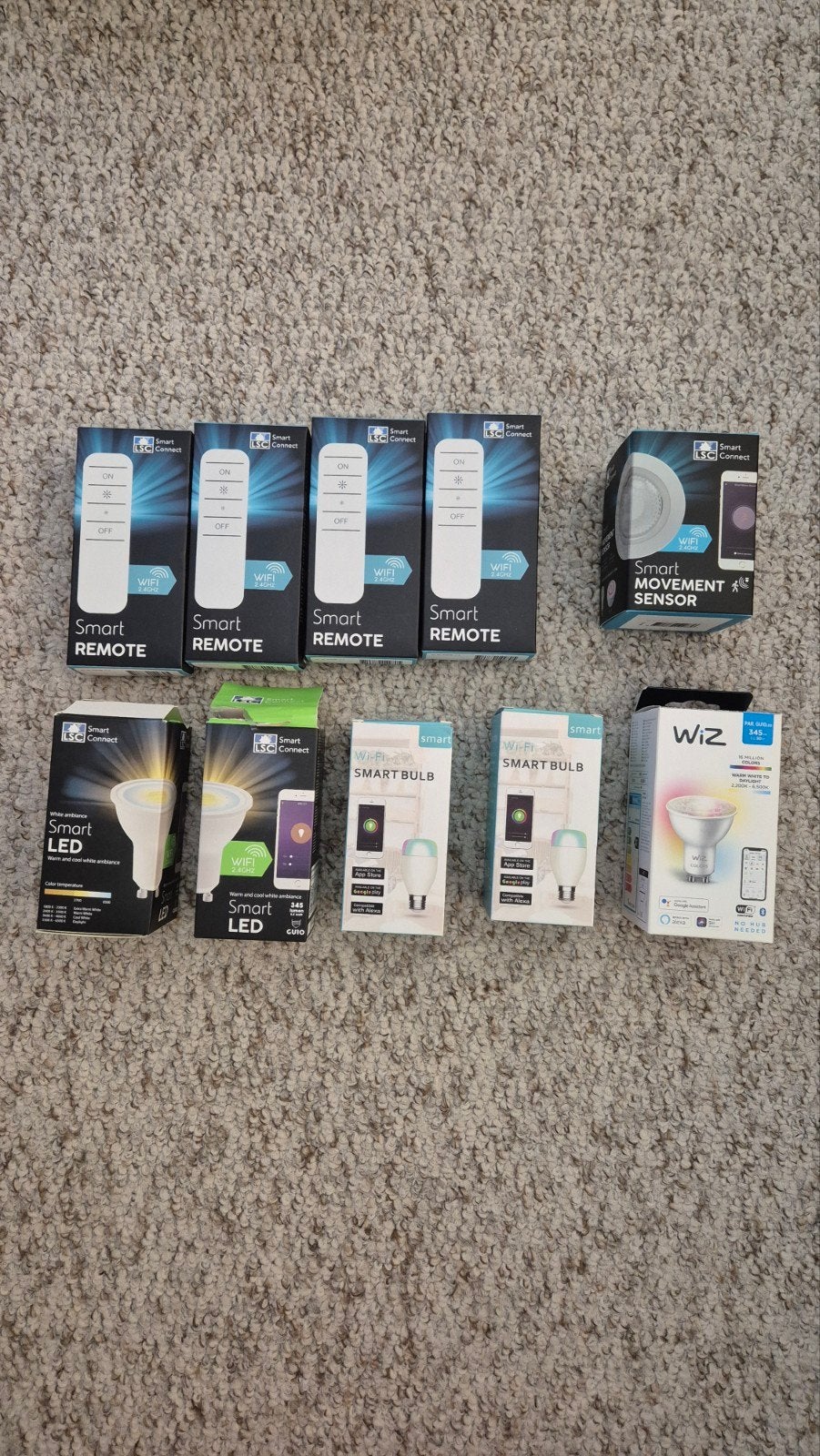 LSC Connect en WiZ smart verlichting en accessoi, Wit, Overige merken, Kunststof, GU10