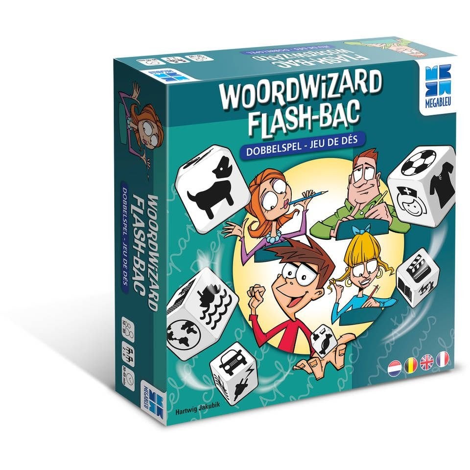 Woordwizard Dobbelspel, ., Nieuw, Ophalen of Verzenden, .