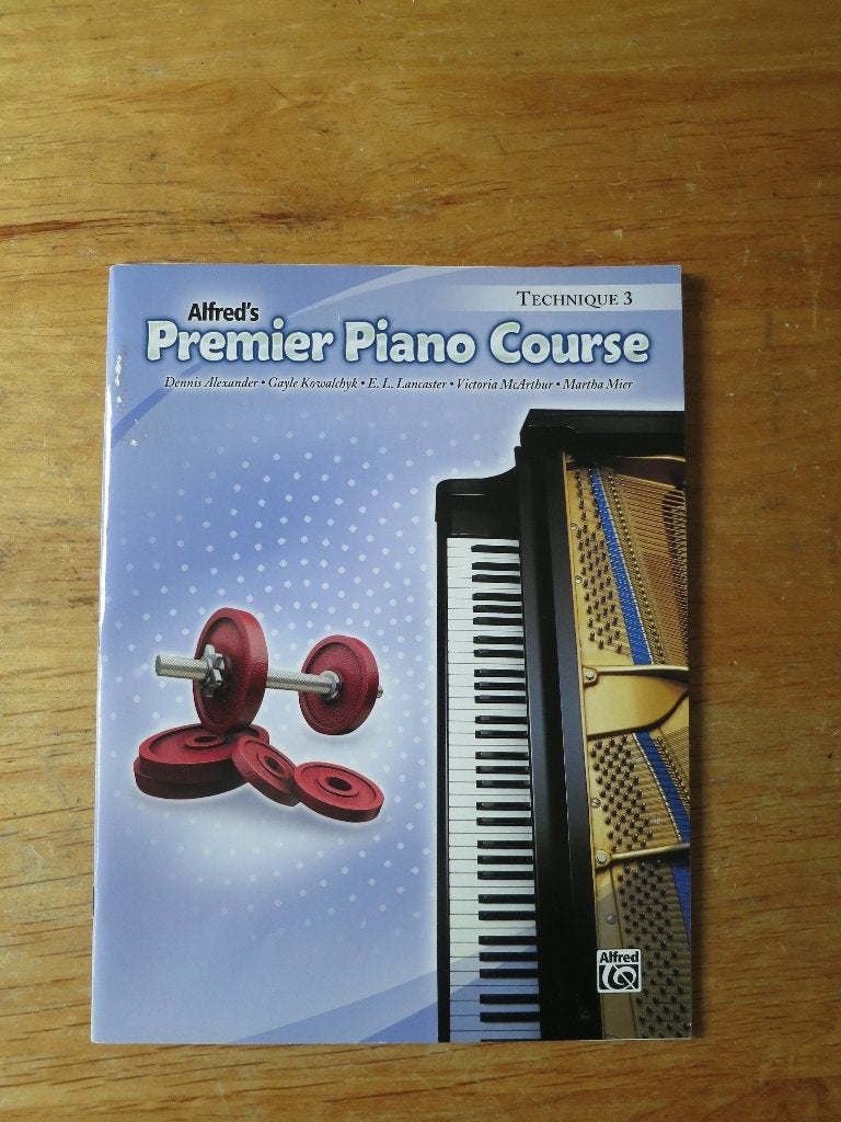 Alfred's Premier piano course technique3 -Zo goed als Nieuw!, Klassiek, Ophalen of Verzenden, Zo goed als nieuw, Artiest of Componist