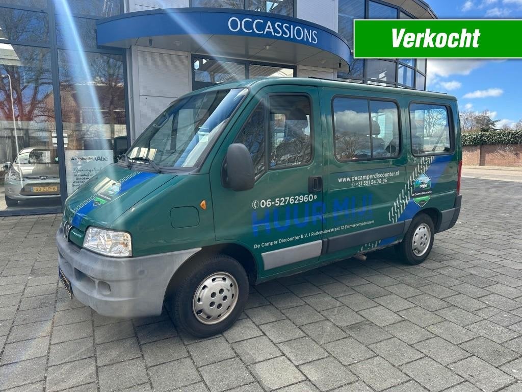 Peugeot BOXER 2.0 BENZINE-9 PERSOONS-MEENEEMPRIJS/EXPORT/HAN, Auto's, Peugeot, Gebruikt, Overige carrosserieën, 2000 kg, Elektrische buitenspiegels