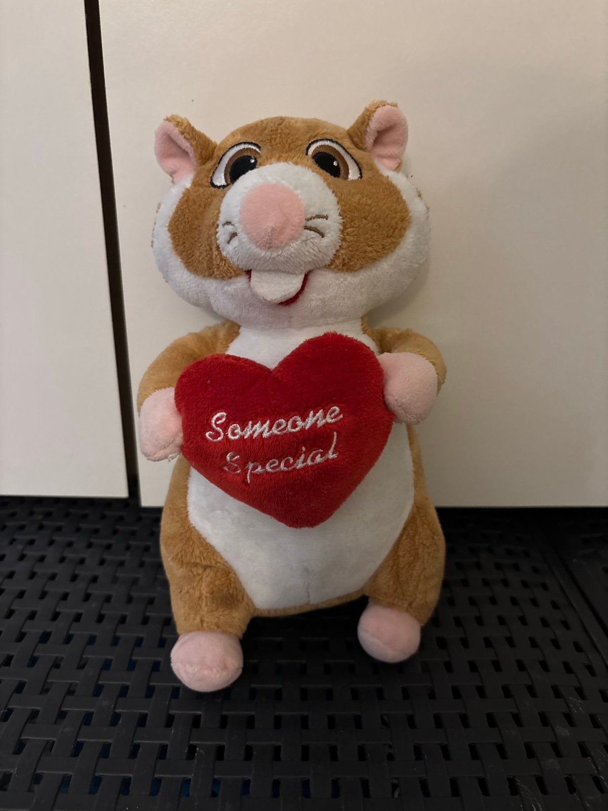 AH Albert heijn Hamster Knuffel Hartje 'Someone Special'!, Hamster, Ophalen of Verzenden, Zo goed als nieuw, Middelgroot (20 tot 80 cm)