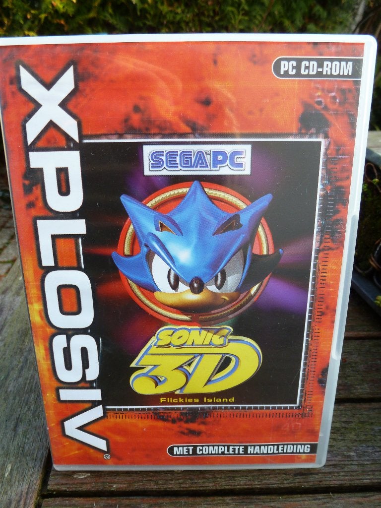 Sonic 3 D Xplosiv sega pc, Avontuur en Actie, 1 speler, Ophalen of Verzenden, Zo goed als nieuw