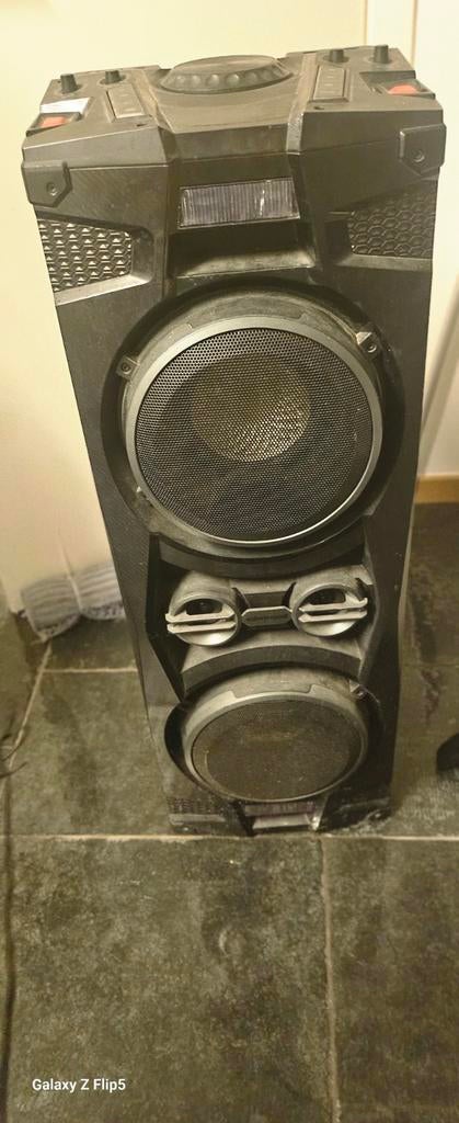 Ewood Krachtige Zwarte Speaker met USB en RCA aansluitingen, Audio, Tv en Foto, Luidsprekers, Ophalen of Verzenden