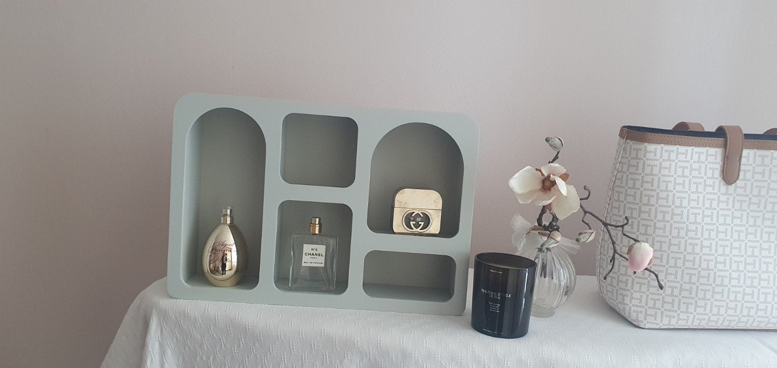 Leuk vakkenkastje - Ideaal voor decoratie of kleine spullen, Ophalen of Verzenden, Gebruikt