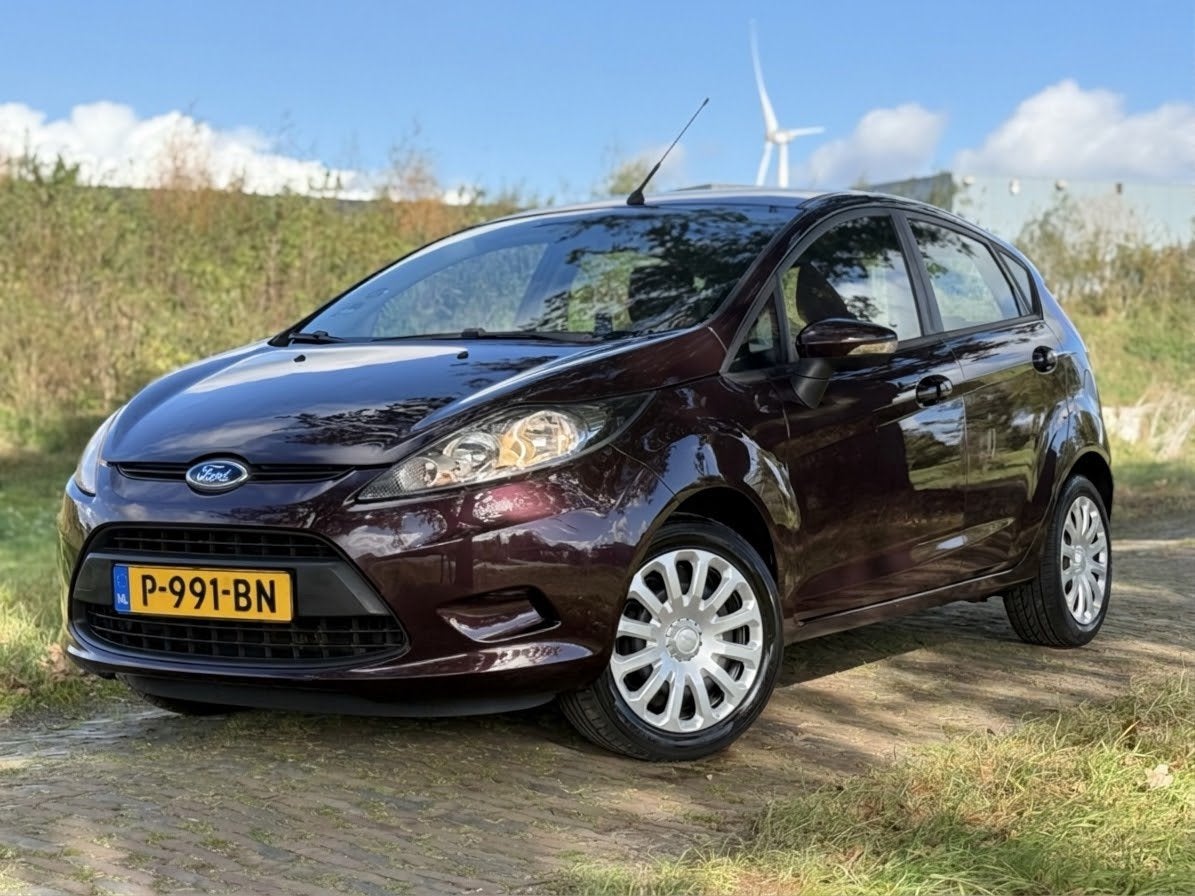 Ford Fiësta 1.25 5-DR 2010 | NW. APK! | NW. DISTRIB. | AIRCO, Auto's, Voorwielaandrijving, Stof, 1242 cc, Handgeschakeld