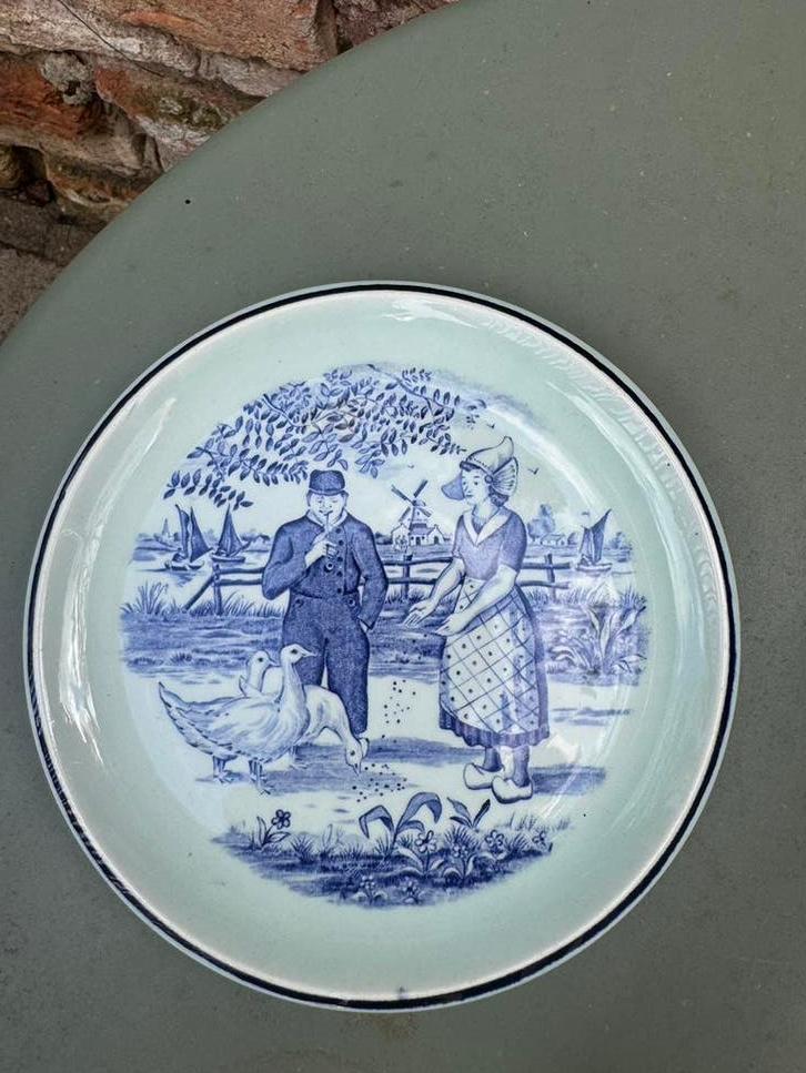Boch wand bordje, Antiek en Kunst, Ophalen of Verzenden