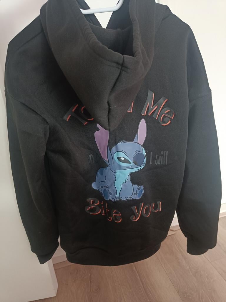 Nieuwe Stitch hoodie zwart maat M, Ophalen of Verzenden, Nieuw, Maat 38/40 (M), Zwart