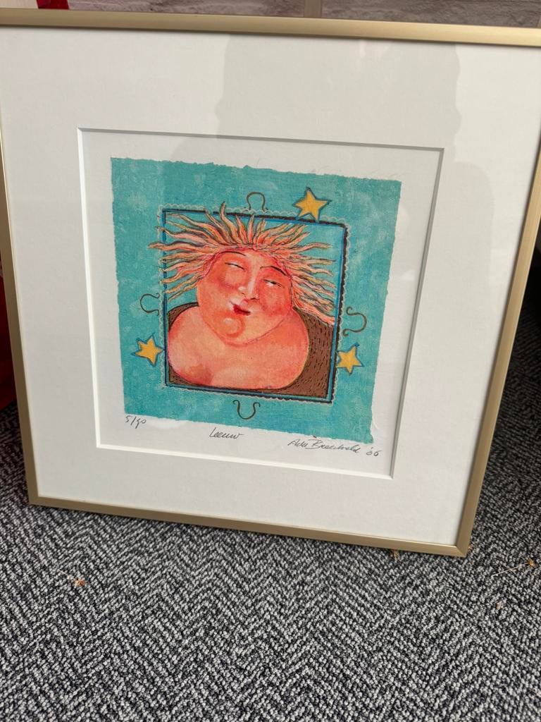 Ada Breedveld – gesigneerde kunstdruk (5/50) – ingelijst, Ophalen of Verzenden
