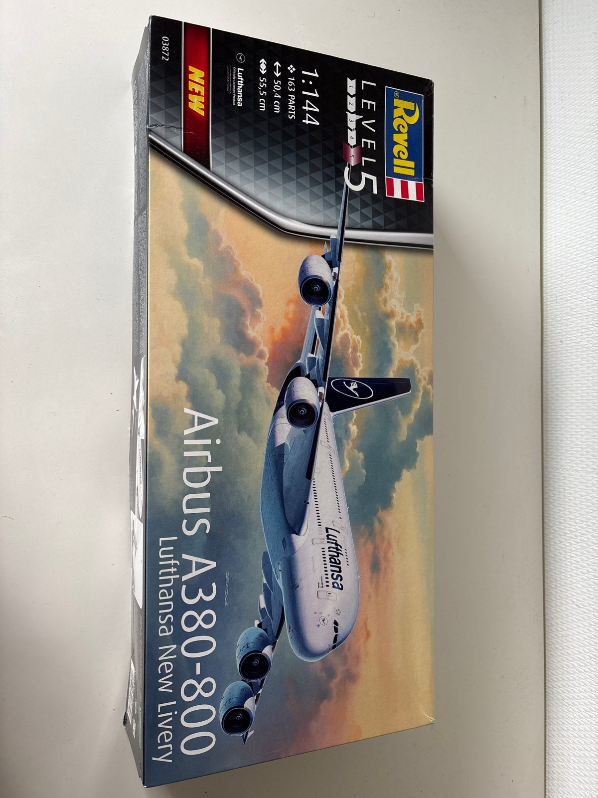 Revell Airbus A380-800 Lufthansa modelbouwkit, 1:72 tot 1:144, Revell, Nieuw, Ophalen of Verzenden