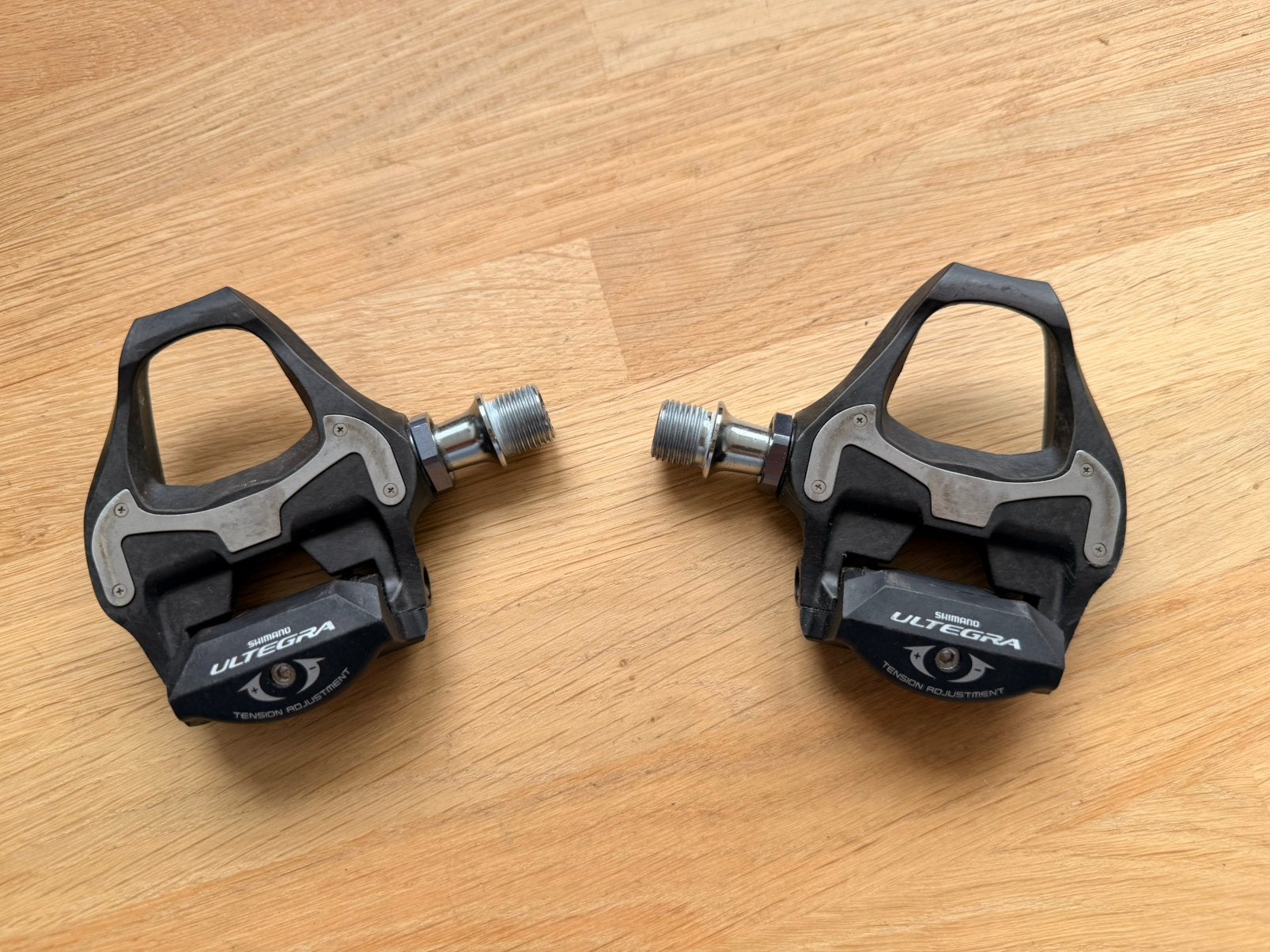 Shimano Ultegra PD-6800 SPD-SL pedalen, nieuw maar met kras, Fietsen en Brommers, Fietsonderdelen, Ophalen of Verzenden, Zo goed als nieuw