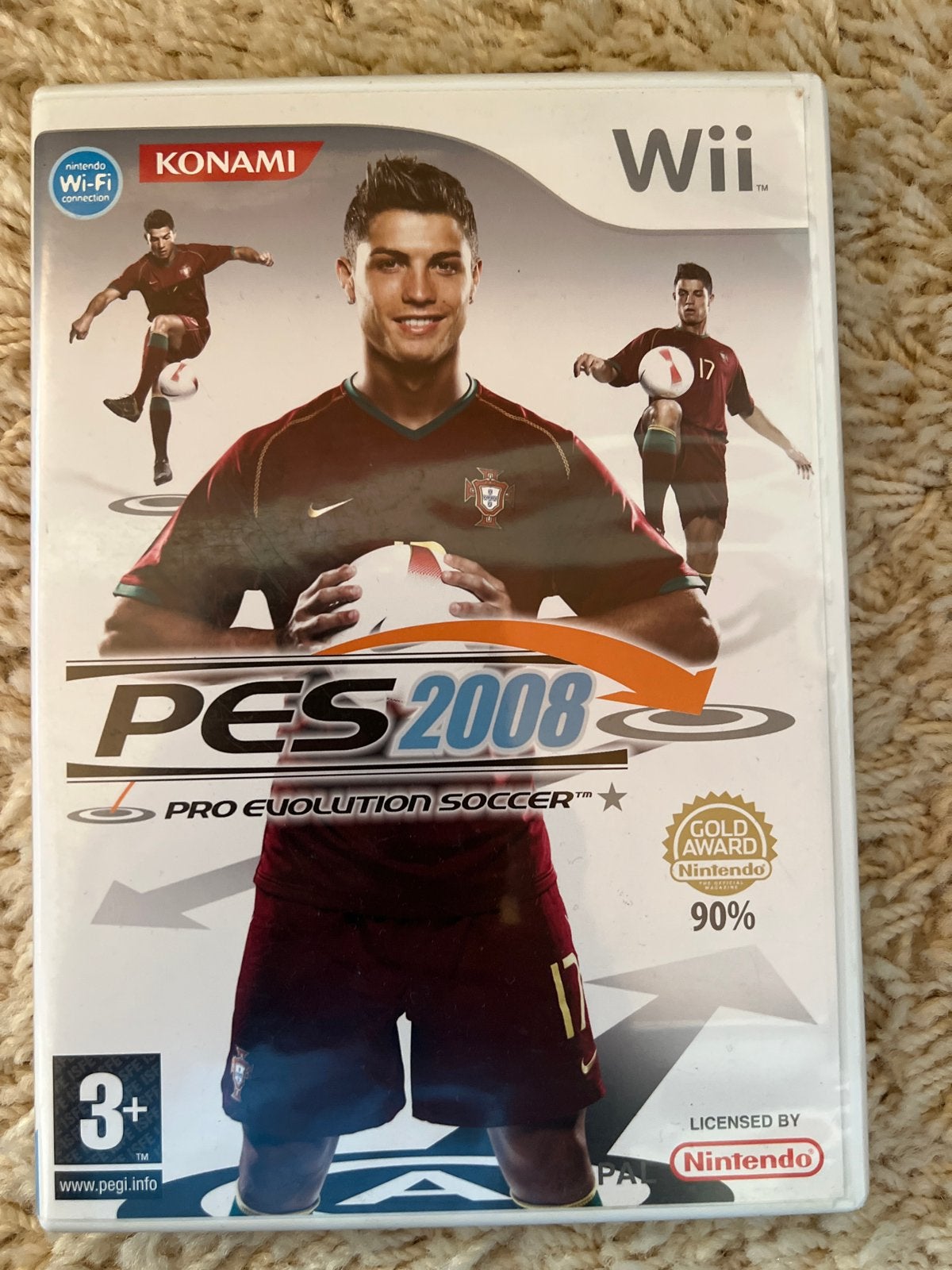 PES 2008 Pro Evolution Soccer - Nintendo Wii, Gebruikt, Eén computer, Ophalen of Verzenden, Sport