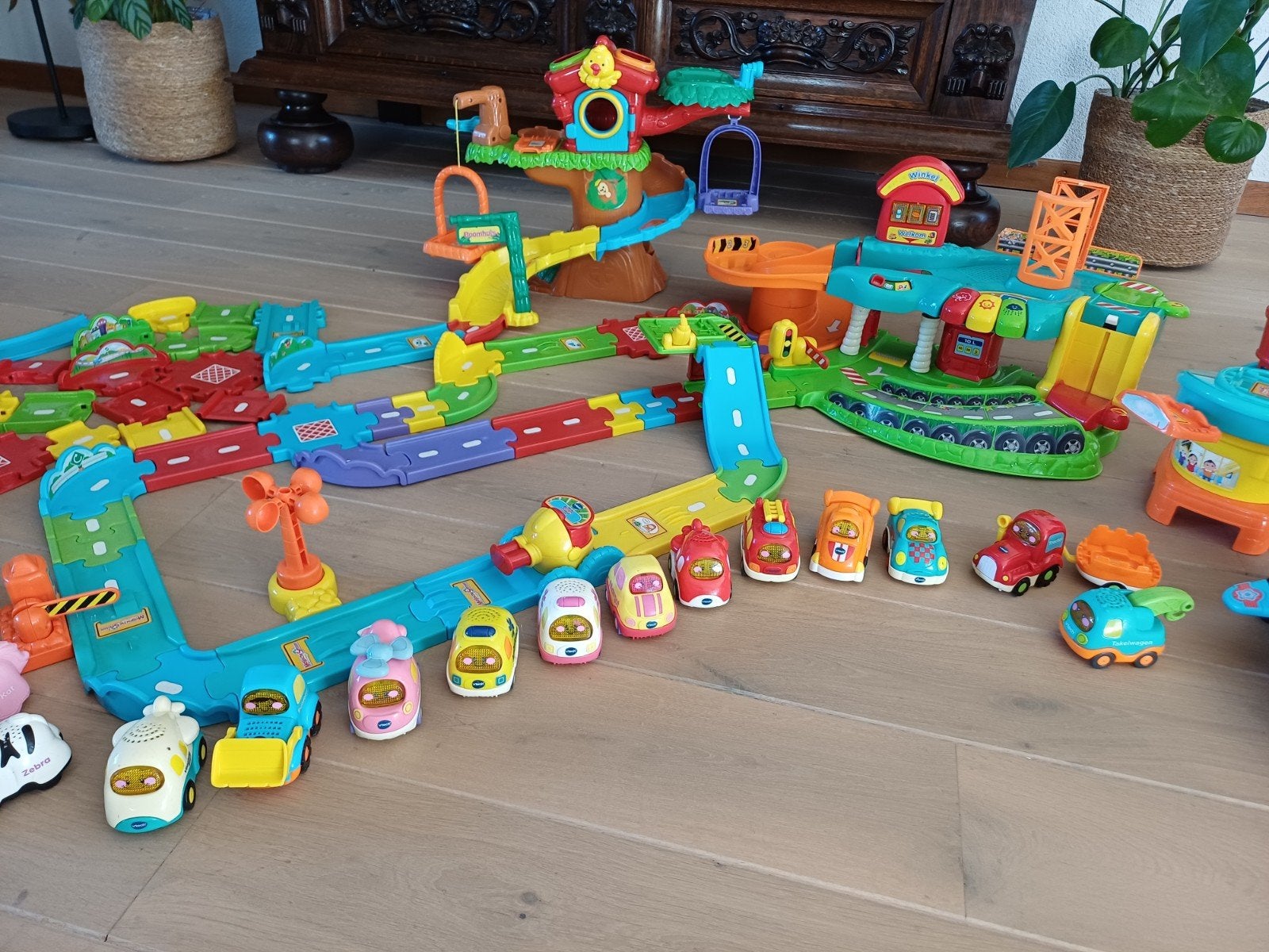 Grote VTech Toet Toet Auto's en Zoef Zoef Dieren set, Ophalen, Zo goed als nieuw, Jongen of Meisje