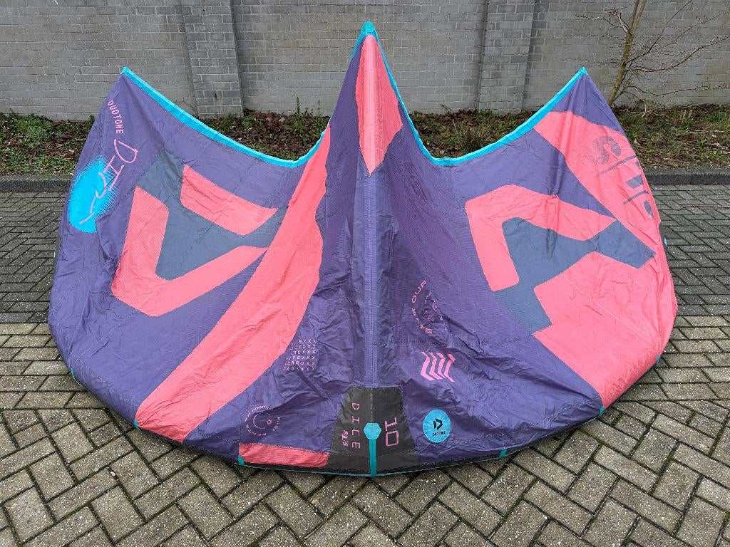 Duotone Dice SLS 2023 10m, Watersport en Boten, Gebruikt, Verzenden, 10 m², Geen board