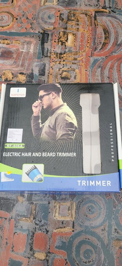 Kapster RF-606A Elektrische Haar- en Baardtrimmer, Ophalen of Verzenden, Nieuw, Scheren en Epileren