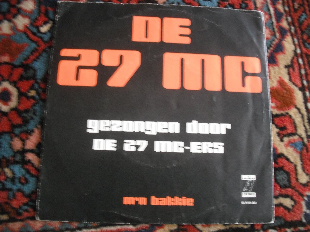 De 27 MC Ers - De 27 MC., Verzenden, Gebruikt, 12 inch, Levenslied of Smartlap