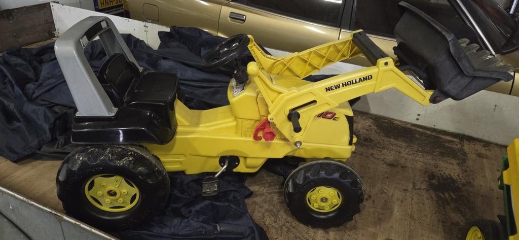 Traptractor met kraan, Kinderen en Baby's, Ophalen of Verzenden