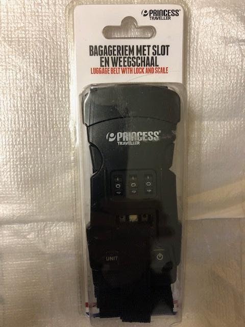Nieuwe bagageriem met slot van Princess (nog in verpakking), Ophalen, Nieuw, Overige materialen, Slot
