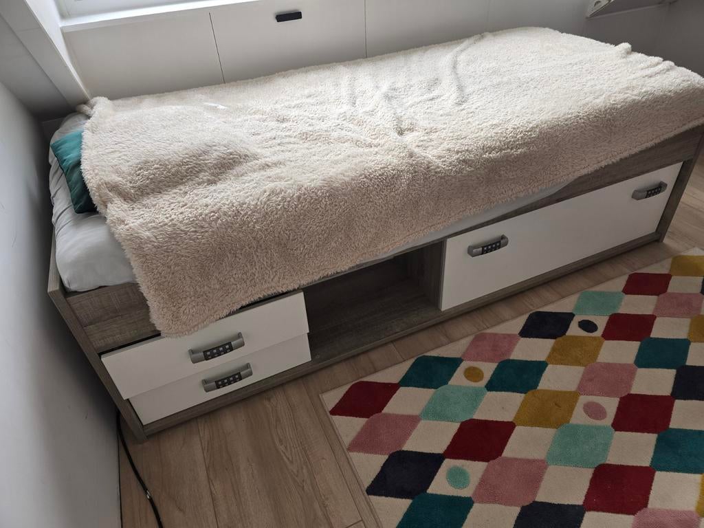 Mooi bed, Ophalen of Verzenden, Tweepersoons